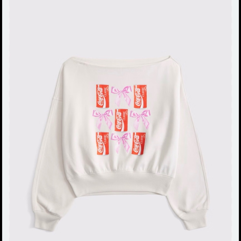 Abercrombie & Fitch Diet Coke Off Shoulder